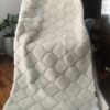27 Podkład z wełny Alpaki Silver Caro 120x200