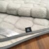 3 Podkład z wełny Alpaki Silver Caro 120x200