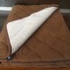podklad-camel-ciemny-pasy-9 Podkład z wełny Camel Ciemny Pasy 180x200