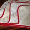 Podkład z wełny Kaszmir Lux Red 100x200