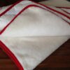 Podkład z wełny Kaszmir Lux Red 100x200